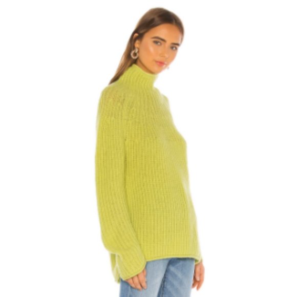 RAG & BONE Joseph Cozy Soft Citron Sweater S / M - Picture 5 of 16